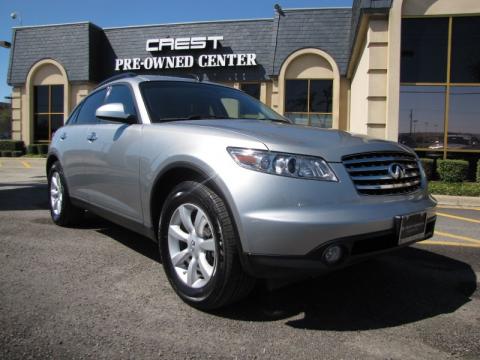 Brilliant Silver Metallic Infiniti FX 35 AWD.  Click to enlarge.