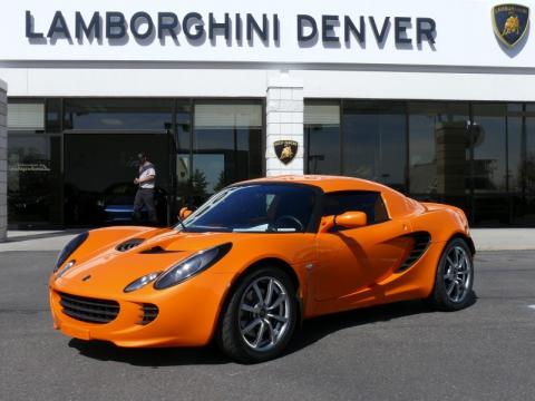 Chrome Orange Lotus Elise .  Click to enlarge.