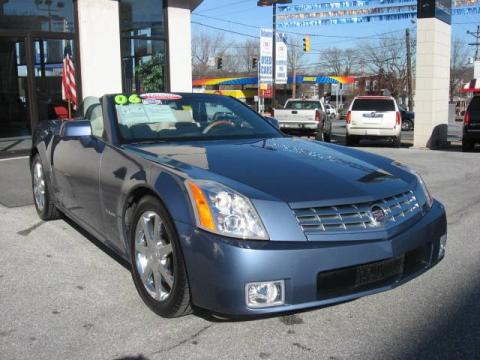 Blue Steel Cadillac XLR Roadster.  Click to enlarge.