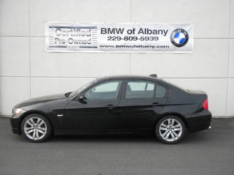 Black Sapphire Metallic BMW 3 Series 328i Sedan.  Click to enlarge.