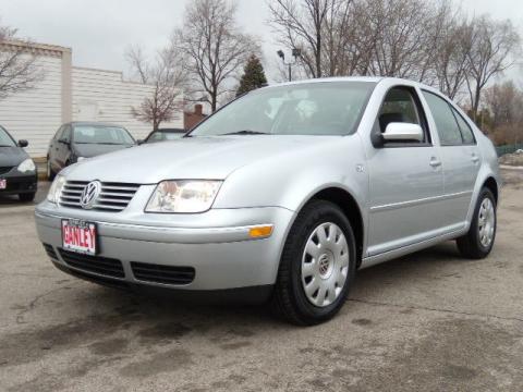 Reflex Silver Metallic Volkswagen Jetta GL Sedan.  Click to enlarge.