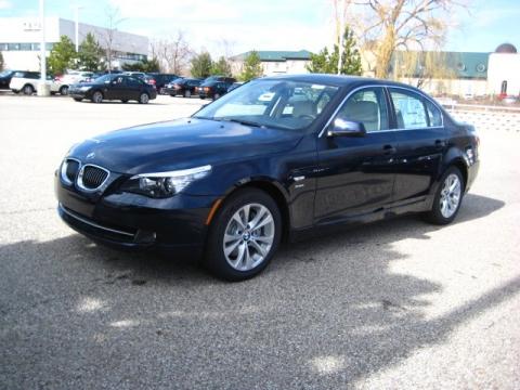 Monaco Blue Metallic BMW 5 Series 535i xDrive Sedan.  Click to enlarge.