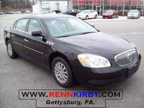 Black Onyx Buick Lucerne CX.  Click to enlarge.