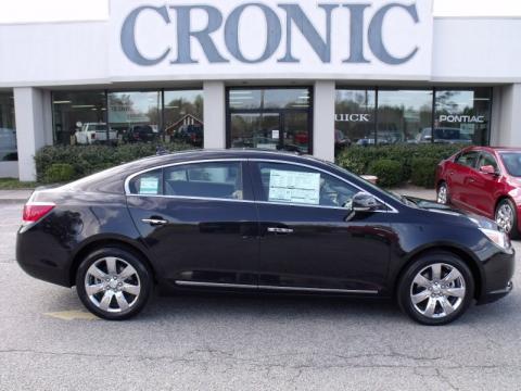 Carbon Black Metallic Buick LaCrosse CXL.  Click to enlarge.
