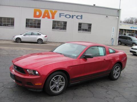 Red Candy Metallic Ford Mustang V6 Premium Coupe.  Click to enlarge.