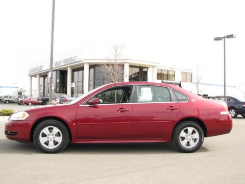 Red Jewel Tintcoat Chevrolet Impala LT.  Click to enlarge.