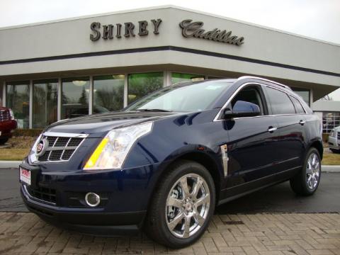 Imperial Blue Cadillac SRX 4 V6 AWD.  Click to enlarge.
