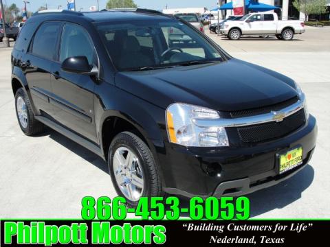 Black Chevrolet Equinox LT.  Click to enlarge.