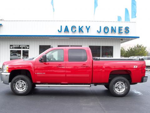 Victory Red Chevrolet Silverado 2500HD LTZ Crew Cab 4x4.  Click to enlarge.