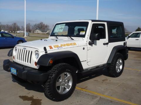 Stone White Jeep Wrangler Sport Islander Edition 4x4.  Click to enlarge.