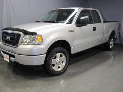 Silver Metallic Ford F150 STX SuperCab 4x4.  Click to enlarge.