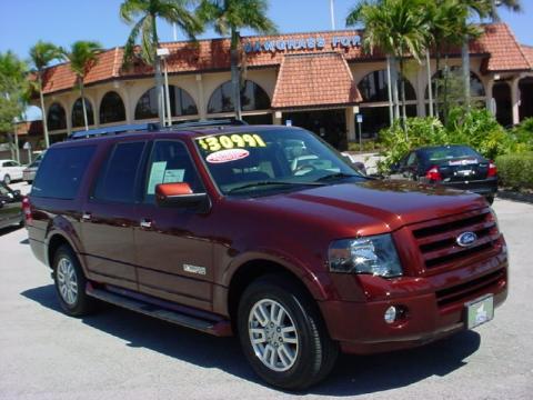 Dark Copper Metallic Ford Expedition EL Limited.  Click to enlarge.