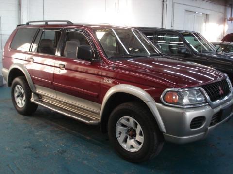 Cambridge Red Pearl Mitsubishi Montero Sport XLS 4x4.  Click to enlarge.