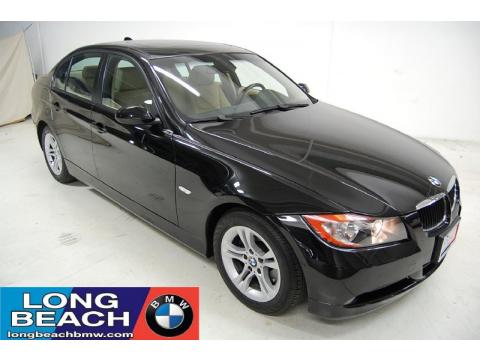 Black Sapphire Metallic BMW 3 Series 328i Sedan.  Click to enlarge.