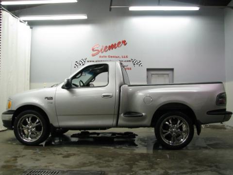 Silver Metallic Ford F150 XLT Regular Cab.  Click to enlarge.