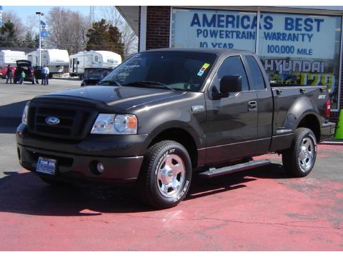 Dark Stone Metallic Ford F150 XLT Regular Cab.  Click to enlarge.