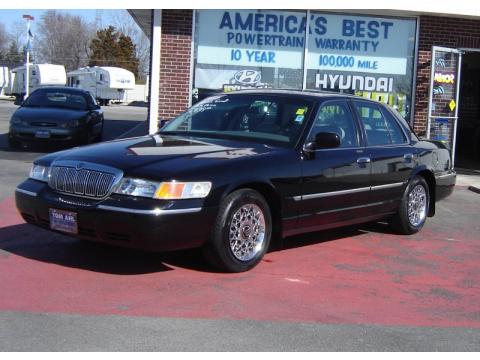 Black Mercury Grand Marquis GS.  Click to enlarge.