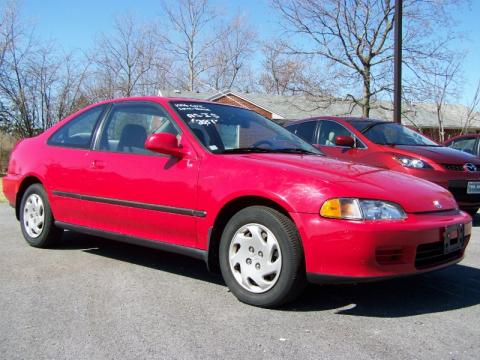 Milano Red Honda Civic EX Coupe.  Click to enlarge.