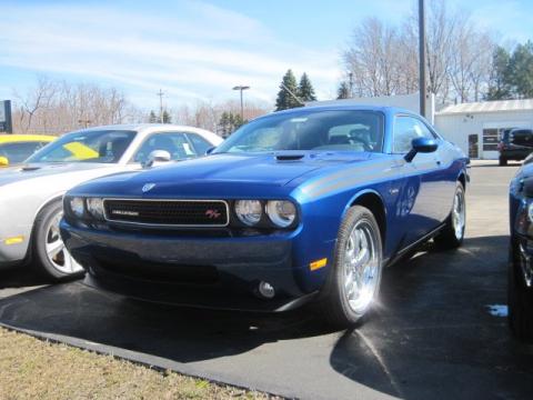 Deep Water Blue Pearl Dodge Challenger R/T Classic.  Click to enlarge.