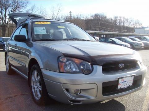 Crystal Grey Metallic Subaru Impreza Outback Sport Wagon.  Click to enlarge.