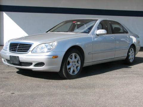 Brilliant Silver Metallic Mercedes-Benz S 430 4Matic Sedan.  Click to enlarge.
