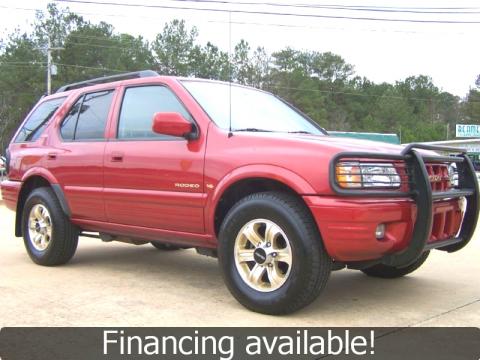 Palazzo Red Mica Isuzu Rodeo LSE.  Click to enlarge.