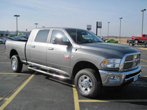 Mineral Gray Metallic Dodge Ram 2500 SLT Mega Cab 4x4.  Click to enlarge.