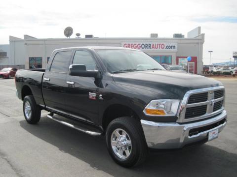 Brilliant Black Crystal Pearl Dodge Ram 2500 Big Horn Edition Crew Cab 4x4.  Click to enlarge.