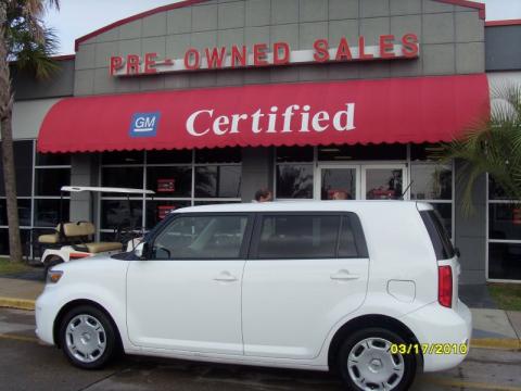 Super White Scion xB .  Click to enlarge.