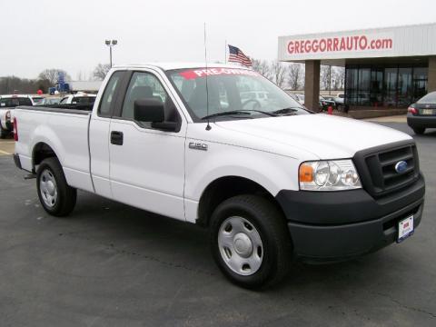 Oxford White Ford F150 XL Regular Cab.  Click to enlarge.