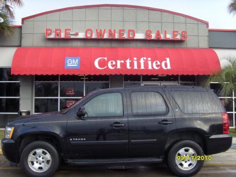 Black Chevrolet Tahoe LT.  Click to enlarge.