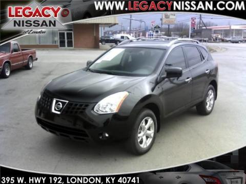 Wicked Black Nissan Rogue SL AWD.  Click to enlarge.