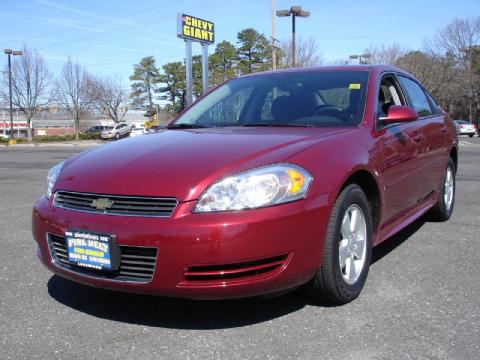 Red Jewel Tintcoat Chevrolet Impala LT.  Click to enlarge.