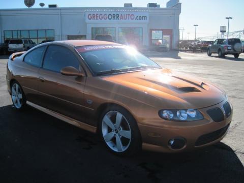 Brazen Orange Metallic Pontiac GTO Coupe.  Click to enlarge.