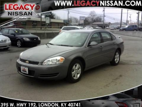 Dark Silver Metallic Chevrolet Impala LT.  Click to enlarge.