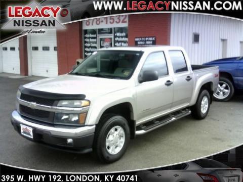 Silver Birch Metallic Chevrolet Colorado LS Crew Cab.  Click to enlarge.