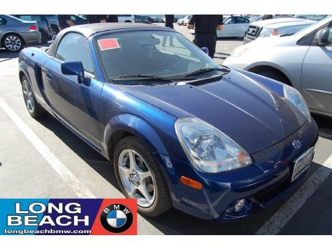 Spectra Blue Mica Toyota MR2 Spyder Roadster.  Click to enlarge.