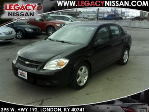 Black Chevrolet Cobalt LT Sedan.  Click to enlarge.
