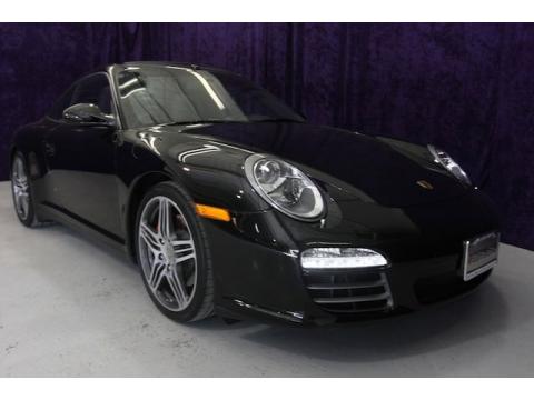 Black Porsche 911 Targa 4S.  Click to enlarge.
