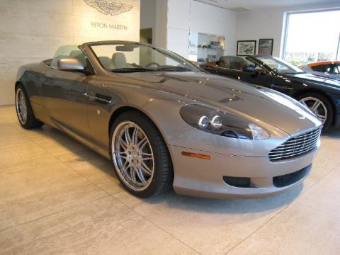 Tungsten Silver Aston Martin DB9 Volante.  Click to enlarge.
