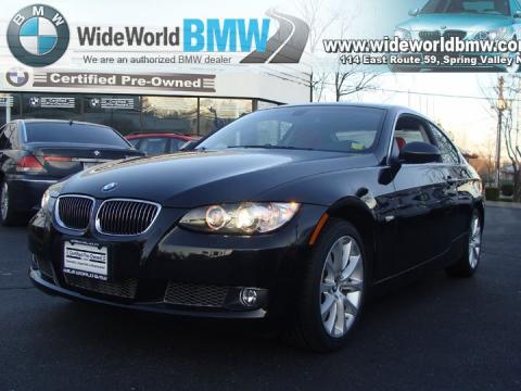 Black Sapphire Metallic BMW 3 Series 335xi Coupe.  Click to enlarge.