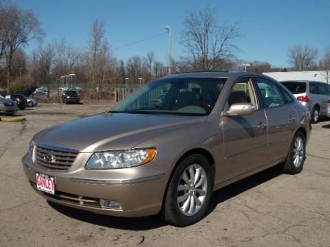 Golden Beige Metallic Hyundai Azera Limited.  Click to enlarge.