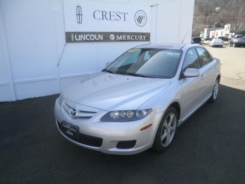 Silver Metallic Mazda MAZDA6 i Sport Sedan.  Click to enlarge.