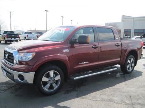 Salsa Red Pearl Toyota Tundra SR5 CrewMax 4x4.  Click to enlarge.