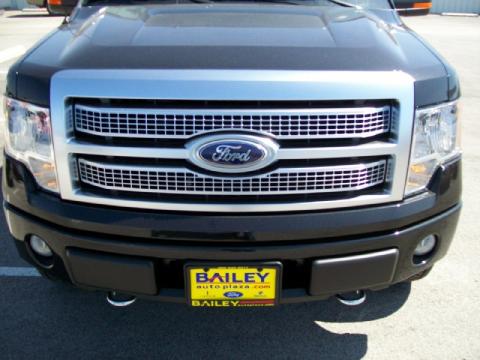 Tuxedo Black Ford F150 Platinum SuperCrew 4x4.  Click to enlarge.