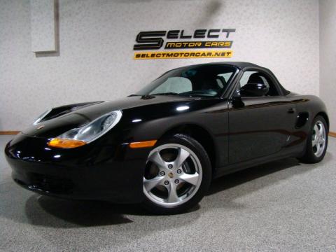 Black Porsche Boxster .  Click to enlarge.