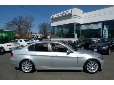 Titanium Silver Metallic BMW 3 Series 335i Sedan.  Click to enlarge.