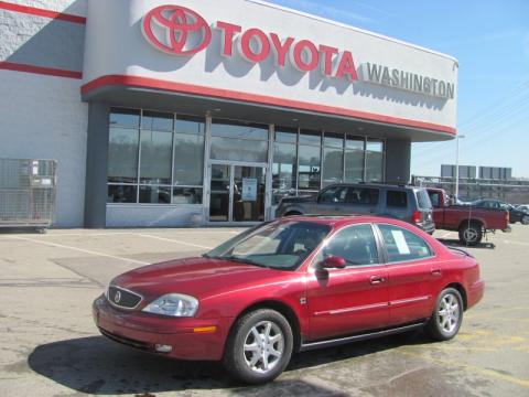 Matador Red Metallic Mercury Sable LS Premium Sedan.  Click to enlarge.