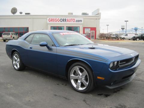 Deep Water Blue Pearl Coat Dodge Challenger R/T.  Click to enlarge.