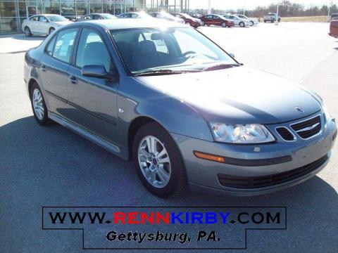 Titan Gray Metallic Saab 9-3 2.0T Sport Sedan.  Click to enlarge.